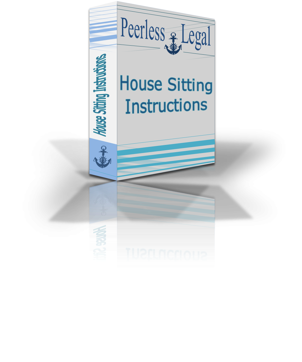 House Sitting Instructions